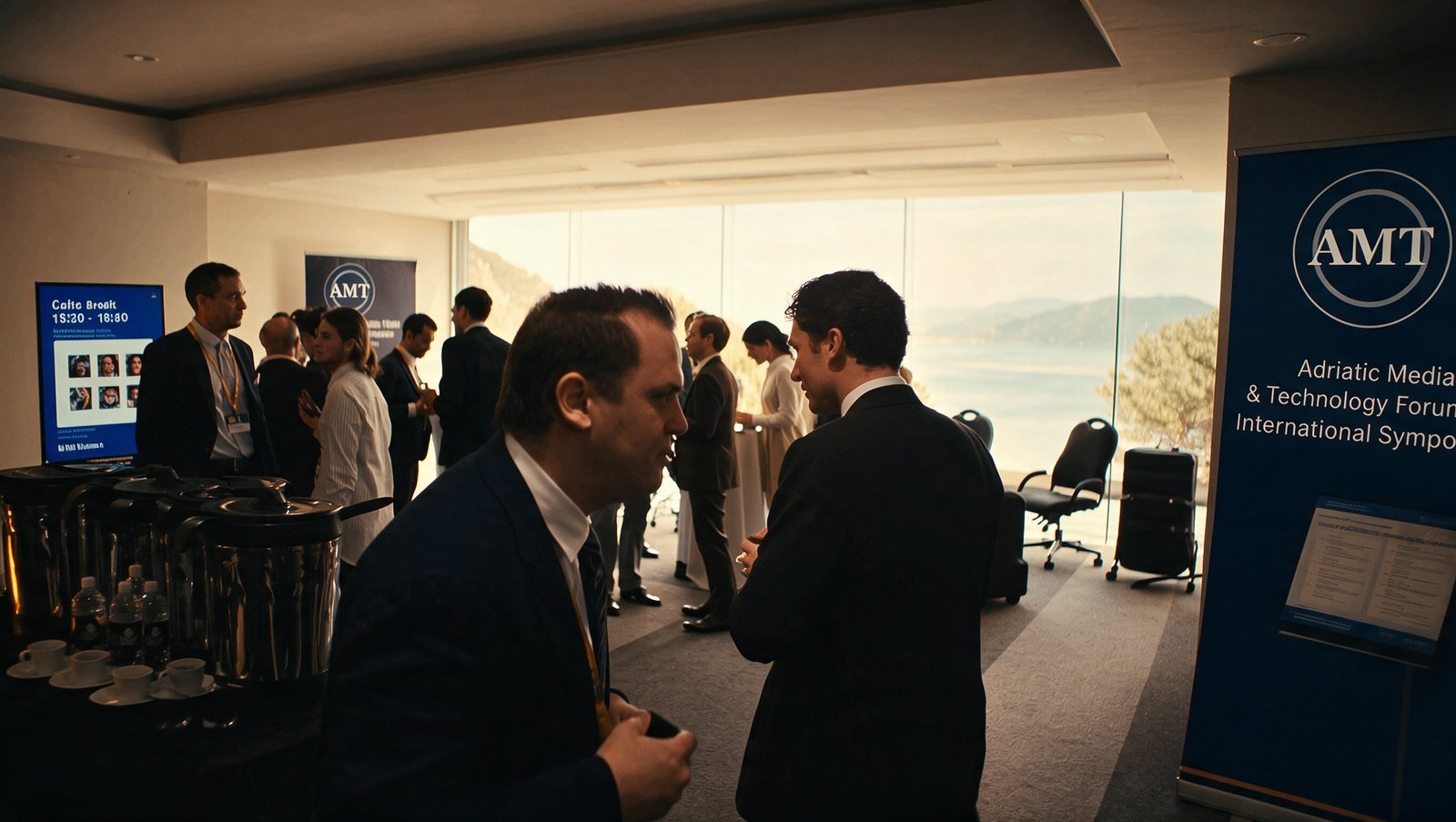 AMT venue lobby